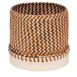 Stilleben Cestino arancione Zig Zag> Ceste