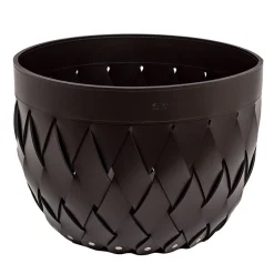 Pinetti Cestino Canaria Small Coffee Brown> Ceste