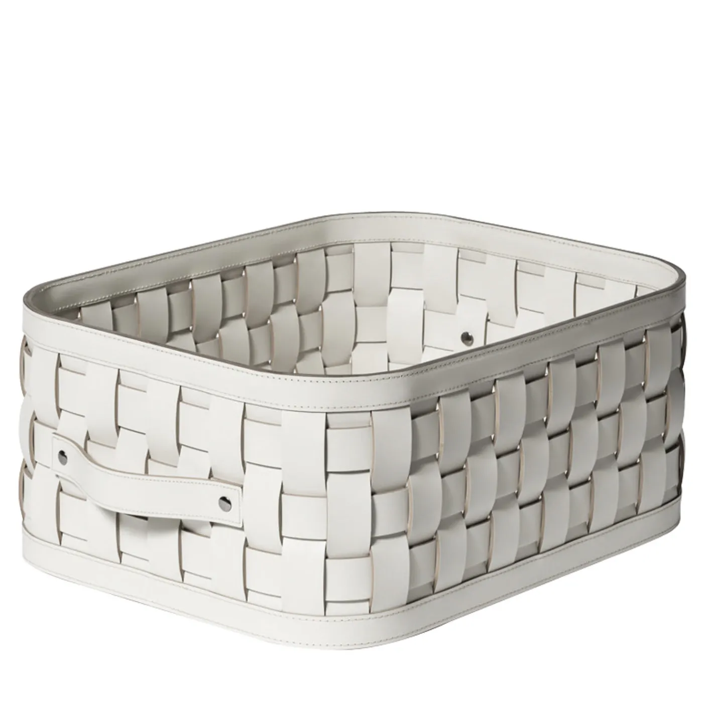 Pinetti Cestino corto rettangolare Demetra Crema> Ceste