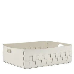 ADJ Style Cestino di lino Bottega White/Panna Cotta di Ekaterina Borovkova> Ceste