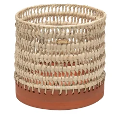 Stilleben Cestino Rigido Nudo e Marrone> Cachepot E Portavasi