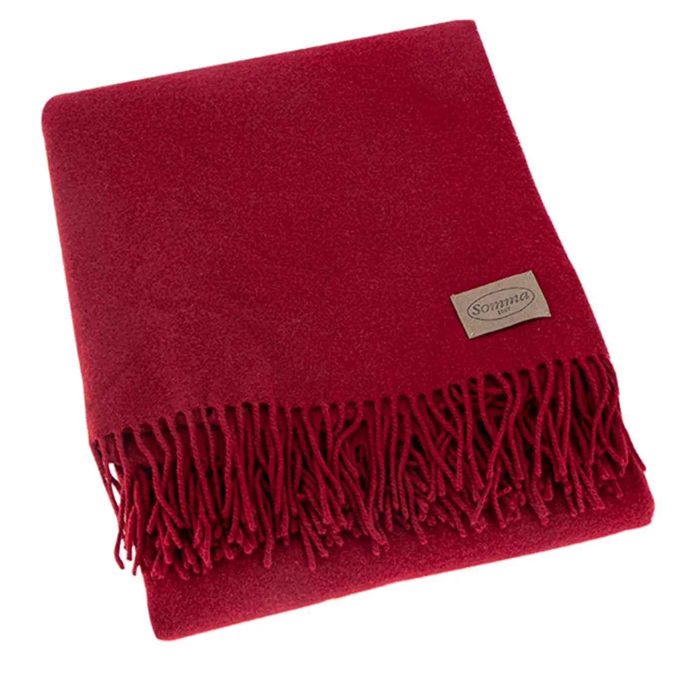 Somma 1867 Charme Plaid rosso> Coperte