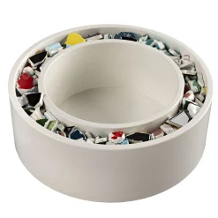 Bitossi Ceramiche Ciotola centrotavola con frammenti policromi di Duccio Maria Gambi> Centrotavola