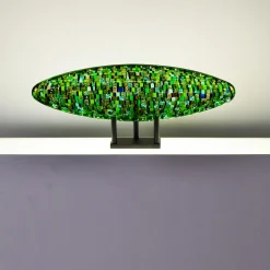 VéVé Glass Ciotola centrotavola Gondola Green Sunshine><noscript><img width=