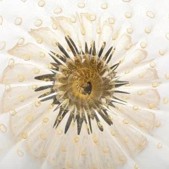 Officine di Murano 1295 Ciotola con piede in oro 24 carati e nero><noscript><img width=