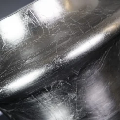 VGnewtrend Ciotola decorativa Atollo in foglia d'argento><noscript><img width=