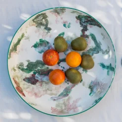 Luisa Longo Ciotola grande da centrotavola in ceramica dipinta a mano Apollo> Centrotavola