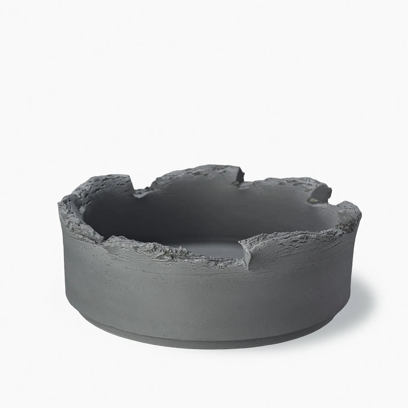 Bitossi Ceramiche Ciotola grigia Fan-14 di Formafantasma> Centrotavola