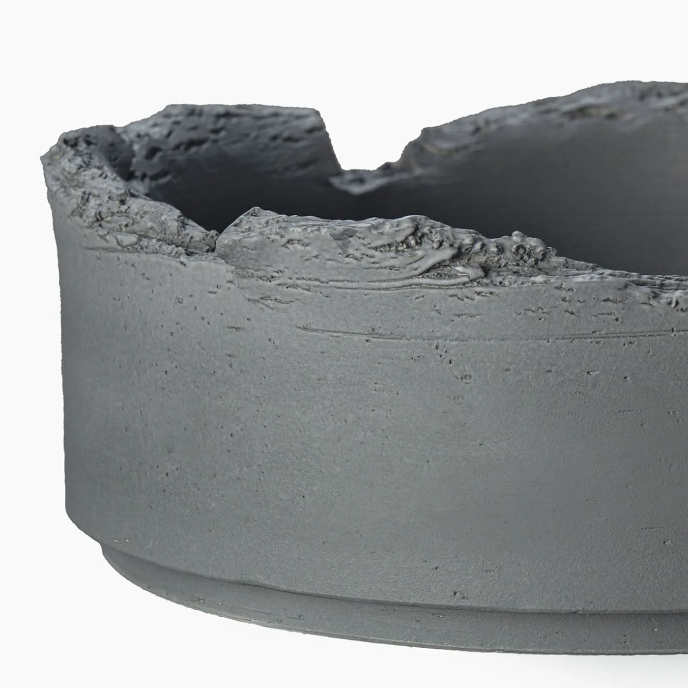 Bitossi Ceramiche Ciotola grigia Fan-14 di Formafantasma> Centrotavola