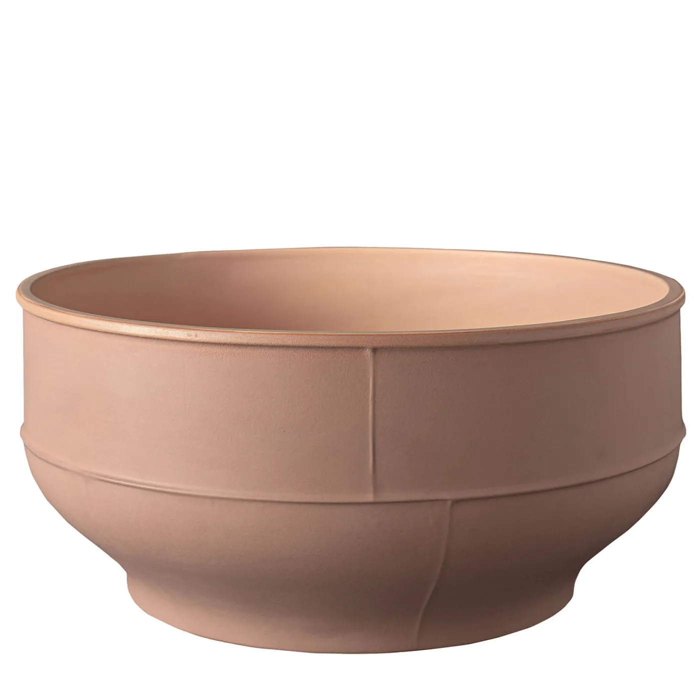 Bitossi Ceramiche Ciotola marrone Seams di Benjamin Hubert> Centrotavola