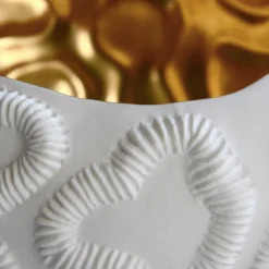 Fos Ceramiche Ciotola ovale Petra in oro><noscript><img width=