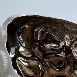 Fos Ceramiche Ciotola ovale Petra in platino><noscript><img width=