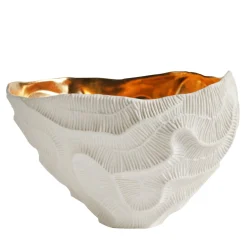 Fos Ceramiche Ciotola Perla Gold> Centrotavola