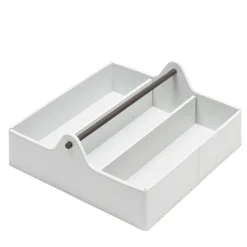 Rudi Circuito basso bianco con 3 divisori> Ceste