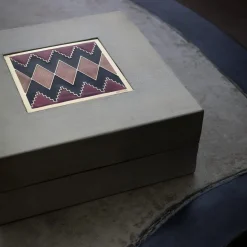 Piccoli Smalti Cloissoné su pergamena Scatola n. 2> Scatole