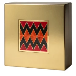 Piccoli Smalti Cloissoné su scatola in ottone satinato #2> Scatole