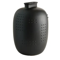 Nuove Forme Code Black Vaso in ceramica a pois neri di Arik Levy> Vasi Decorativi