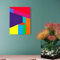 Le Meduse Color Spaces Albirit Pittura acrilica su tela><noscript><img width=