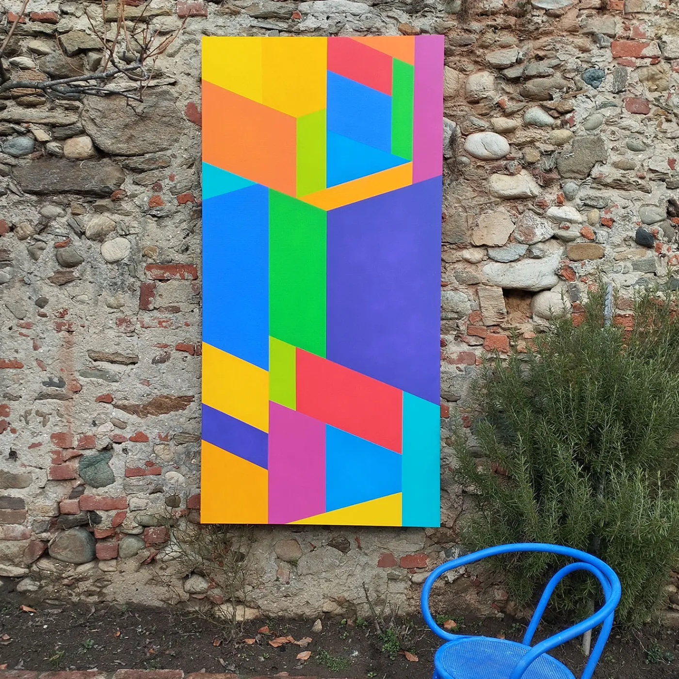 Le Meduse Color Spaces Allegria Pittura acrilica su tela> Pannelli Decorativi