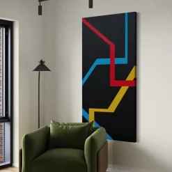 Le Meduse Color Spaces Le Tre Vie Pittura acrilica su tela> Pannelli Decorativi