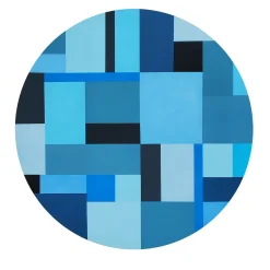 Le Meduse Color Spaces Rhythm and Blues Pittura acrilica su tela> Pannelli Decorativi