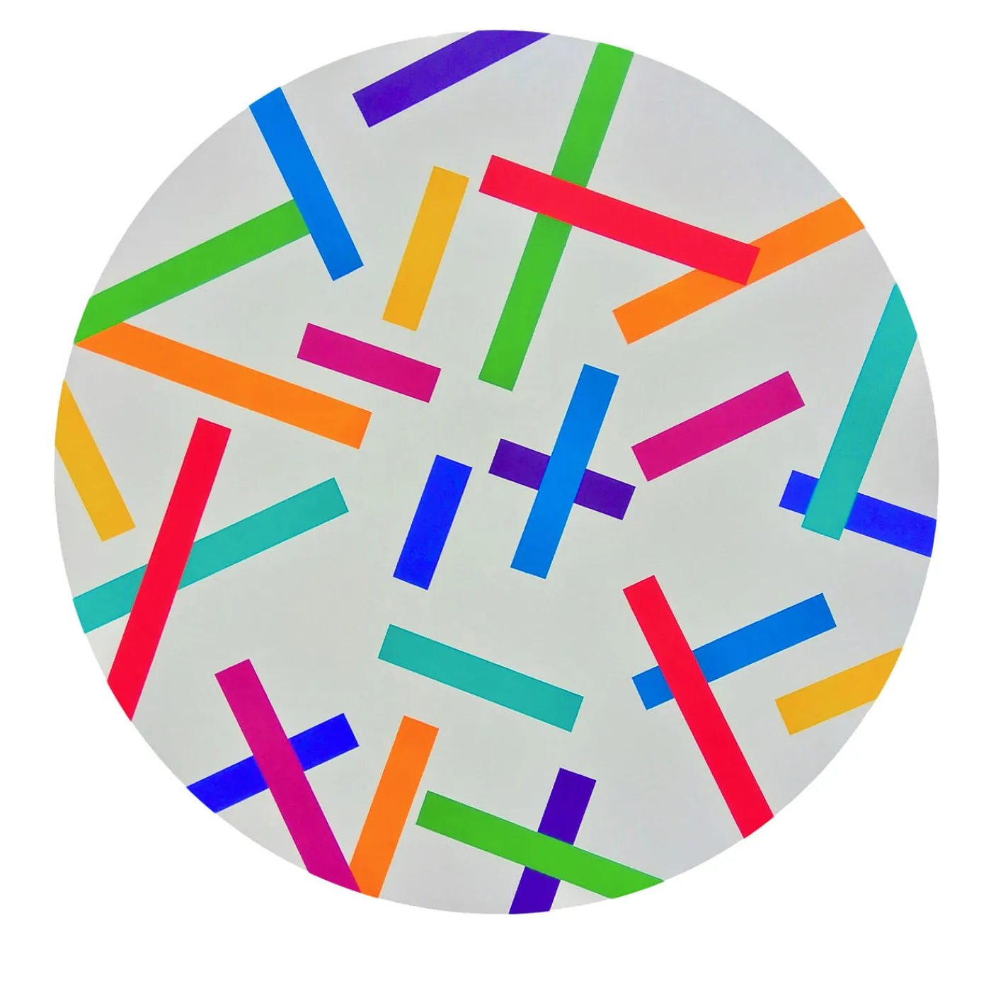 Le Meduse Color Spaces Rhythm and Colors Pittura acrilica su tela> Pannelli Decorativi