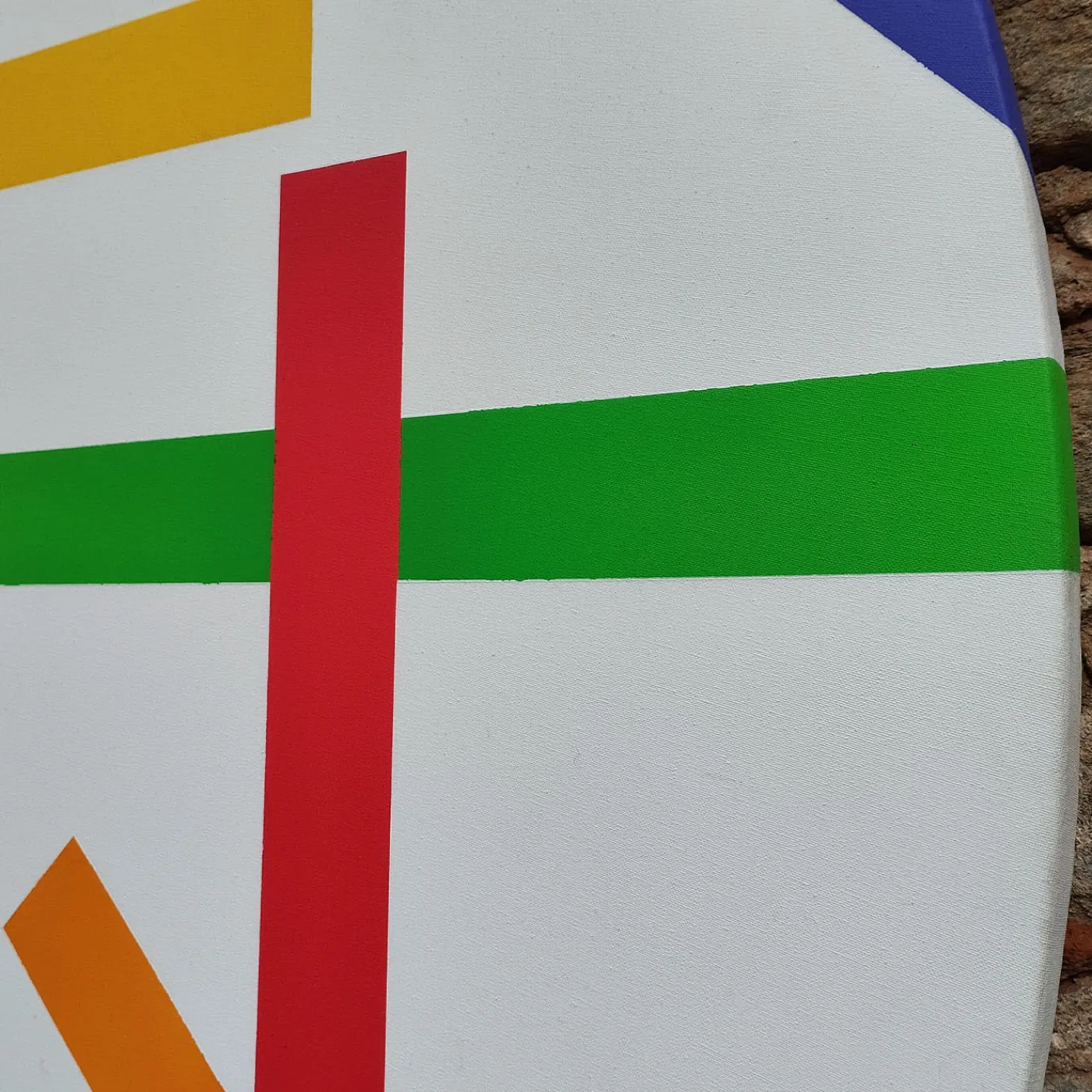 Le Meduse Color Spaces Rhythm and Colors Pittura acrilica su tela> Pannelli Decorativi