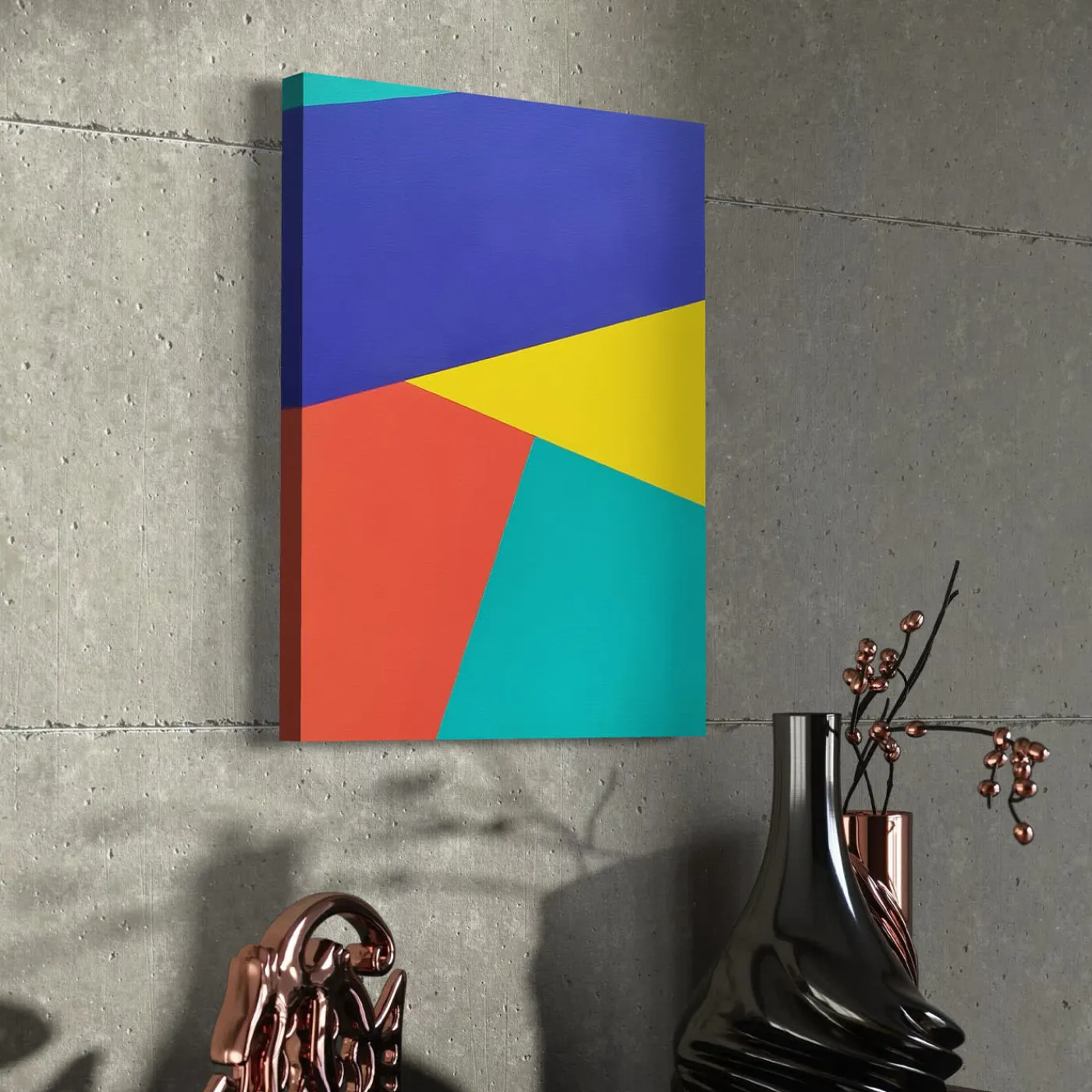 Le Meduse Color Spaces Silikon Pittura acrilica su tela> Pannelli Decorativi