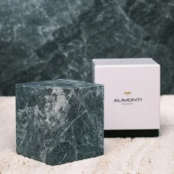 Alimonti Milano Colpo Da Maestro Scultura cubica scura di grandi dimensioni> Sculture Decorative