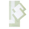 TessilArte Completo Letto Eucalipto Verde e Bianco in Raso di Cotone> Biancheria Da Letto