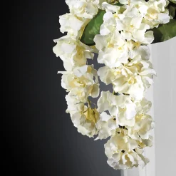 VGnewtrend Composizione floreale finta Oslo con vaso bianco><noscript><img width=