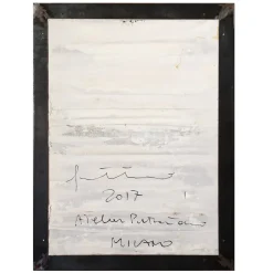 Atelier Pietrantonio Confini Bianco Tecnica mista> Pannelli Decorativi