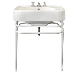 Devon&Devon Console Single Memphis in finitura bianca> Lavabi E Vasche Da Bagno