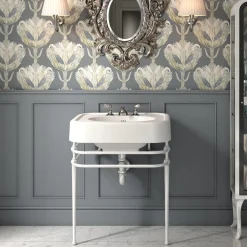 Devon&Devon Console Single Memphis in finitura bianca> Lavabi E Vasche Da Bagno