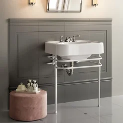 Devon&Devon Console Single Memphis in finitura bianca><noscript><img width=