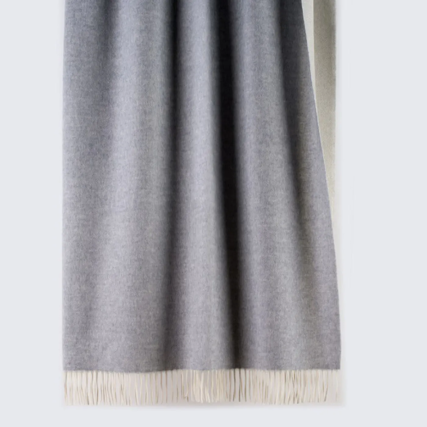 Masserano Cashmere Coperta Biella Pearl Gray> Coperte
