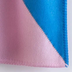 Masserano Cashmere Coperta Biella rosa e blu> Coperte