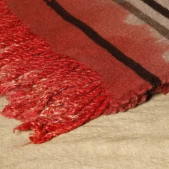 The House of Lyria Coperta Formia a righe policrome in cashmere e seta><noscript><img width=