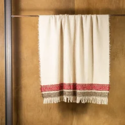 The House of Lyria Coperta Futuro con frange a righe policrome><noscript><img width=