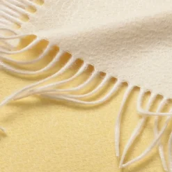 Masserano Cashmere Coperta gialla di Biella><noscript><img width=