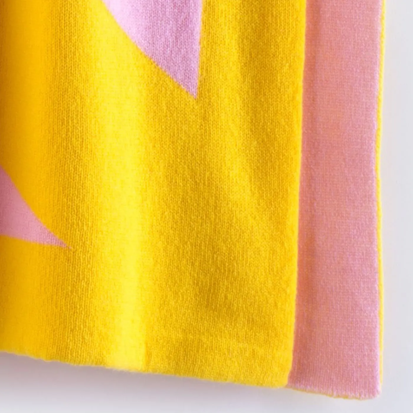 Masserano Cashmere Coperta giallo e rosa Candy> Coperte