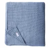 UnoCashmere Coperta grande in denim e cashmere> Coperte