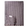 UnoCashmere Coperta grigia media in cashmere pied-de-poule> Coperte