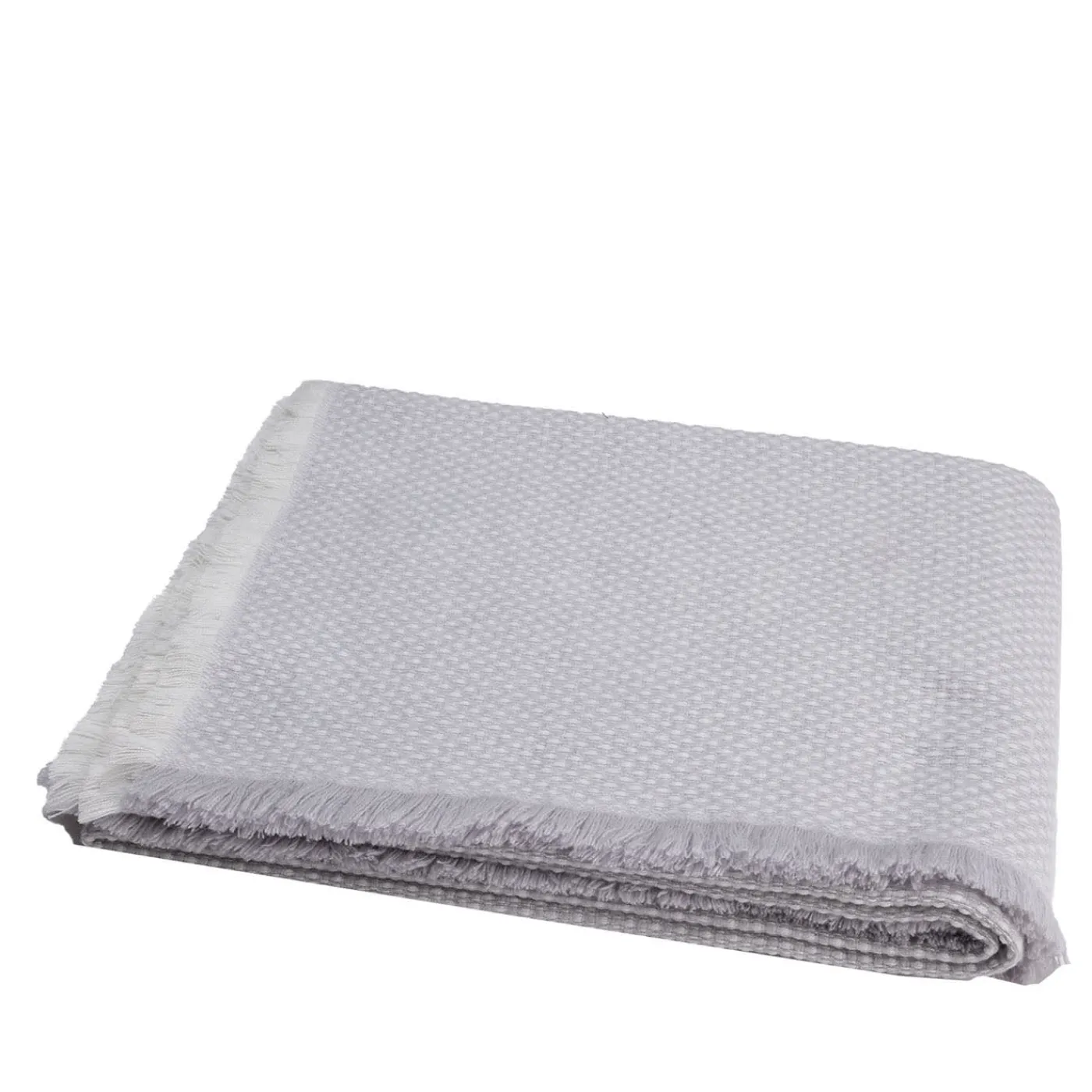 Masserano Cashmere Coperta grigia Vida Pearl> Coperte