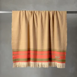 The House of Lyria Coperta Grottesco a righe policrome in seta e lana #2><noscript><img width=