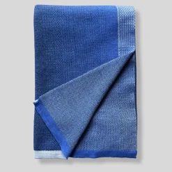 Lanificio Leo Coperta Madori Ao Blue di Stormo Studio> Coperte