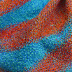 Lanificio Leo Coperta Multicolore in Lana Merino Sky, Cloud, Umbrella #3> Coperte