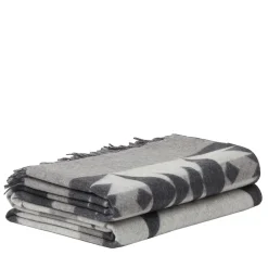 Alonpi Coperta piccola grigia a motivi Dakota> Coperte