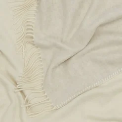 Alonpi Coperta piccola Melrose con frange bianche><noscript><img width=