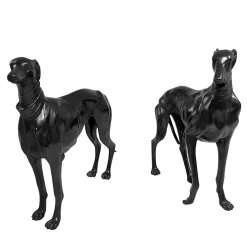 Fonderia Artistica Ruocco Coppia di levrieri> Sculture Decorative